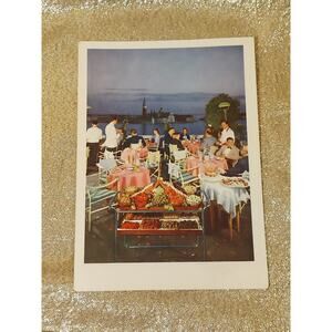 Venice Hotel Danieli Royal Excelsior Rooftop Dining Postcard Vintage View